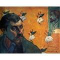 Автопортрет посвященный Винсенту Ван Гогу (Отверженные), 1888 - Гоген, Поль 