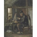 Человек, наматывающий пряжу (Man Winding Yarn), 1884 - Гог, Винсент ван