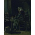 Мотающая пряжу (Woman Winding Yarn), 1885 - Гог, Винсент ван