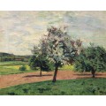 Яблони цветут, Иль-де-Франс, 1887 - Гийомен, Арманд