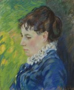 Портрет жены художника, 1888 - Гийомен, Арманд