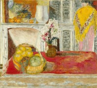 Натюрморт с фруктами в столовой, Ле-Канне - Боннар, Пьер
