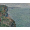 Вид на море со скалы, 1881 - Моне, Клод