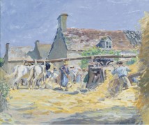 Перевоз сена в Монфако, 1876 - Пьетт, Людовик