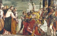 Иисус и центурионы, 1571 - Веронезе, Паоло (Калиари)