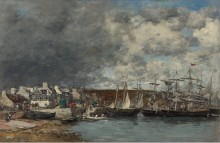 Порт Камаре, 1872 - Буден, Эжен
