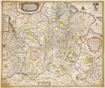 Карта Литвы 1662