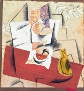 Композиция с обрезанной грушей - Пикассо, Пабло