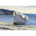 Лодка на берегу моря - Хоппер, Эдвард