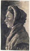 Голова женщины (Head of a Woman), 1883 - Гог, Винсент ван