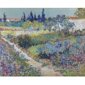 Сад с цветами (Garden with Flowers), 1888 - Гог, Винсент ван
