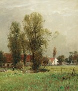 Пейзаж с цветочным лугом - Виллройдер, Людвиг