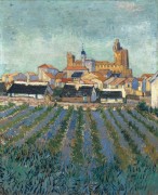 Вид Сан-Мари (View of Saintes-Maries), 1888 - Гог, Винсент ван