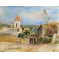 Пейзаж в Кань-Сюр-Мер, 1899 - Ренуар, Пьер Огюст