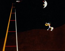 Собака, лающая на луну - Миро, Хуан