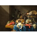 Натюрморт с фруктами, пирогом и стеклянными стаканами - Джиллеменс, Ян Пауэл (младший)