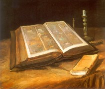 Натюрморт с Библией - Гог, Винсент ван