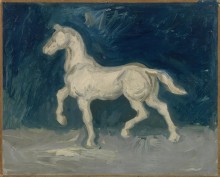 Гипсовая статуэтка лошади (Plaster Statuette of a Horse), 1886 - Гог, Винсент ван