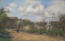 Вид  с Лувесена - Писсарро, Камиль
