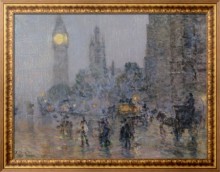 Ноктюрн - Биг Бен, 1898 - Хассам, Фредерик Чайлд 