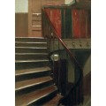 Лестница в доме 48 по Лилльской улице в Париже - Хоппер, Эдвард
