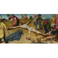 Христос, прибиваемый к кресту - Давид, Герард