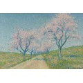 Дорога между цветущими деревьями, 1934 - Ложе,  Ашиль 