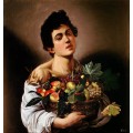 Юноша с корзиной фруктов - Караваджо, Микеланджело Меризи да