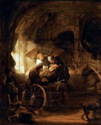 Товия, исцеляющий слепоту отца - Рембрандт, Харменс ван Рейн