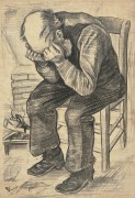 Скорбящий старик («У ворот вечности») (Worn Out (At Eternity's Gate)), 1882 - Гог, Винсент ван