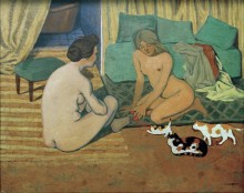 Женщины с кошками - Валлоттон, Феликс 