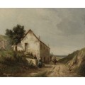 Дом у Дороги Кампань, 1856 - Писсарро, Камиль