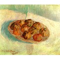 Натюрморт с корзиной яблок. Для Люсьена Писсарро (Still Life with Basket of Apples (to Lucien Pissarro)), 1887 - Гог, Винсент ван