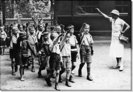 Урок нацистского приветствия