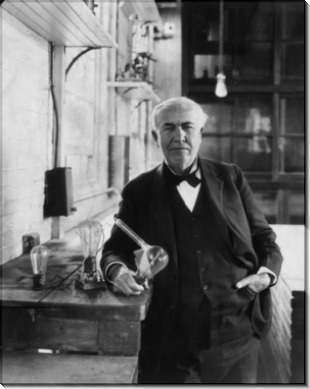 Томас Эдисон в своей лаборатории - Камерон ,Джулия Маргарет
