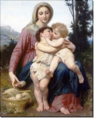 Святое семейство - Бугро, Адольф Вильям