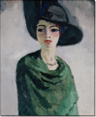 Женщина в черной шляпе - Ван Доген, Кис