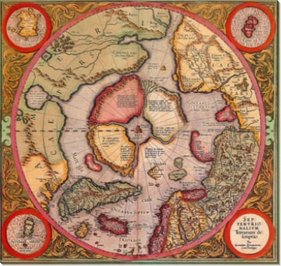 Карта скандинавского полуострова