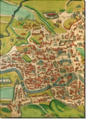 Древняя карта города