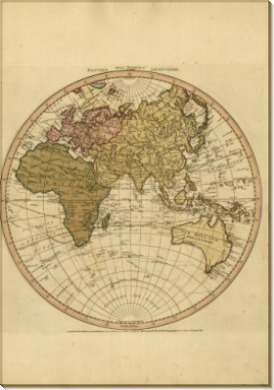 Карта мира 1750-1836