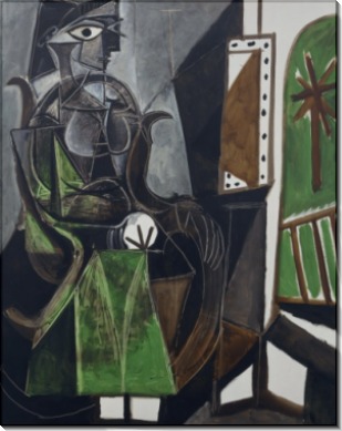 Женщина у окна - Пикассо, Пабло