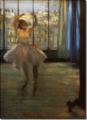 Танцовщица позируют для фотографа,1878 - Дега, Эдгар