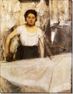 Гладильная, 1869 - Дега, Эдгар