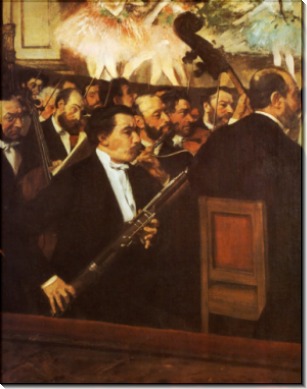 Оркестр оперы, 1869 - Дега, Эдгар