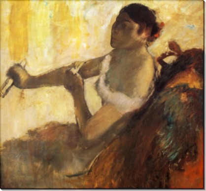 Портрет Розы Caron, 1890 - Дега, Эдгар