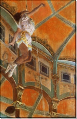 Мисс Ла-Ла в цирке Фернандо, 1879 - Дега, Эдгар