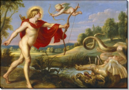 Апполон и Пифон, 1637 - Вос, Корнелис де
