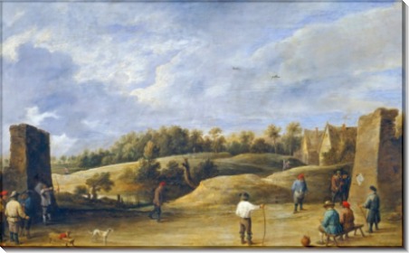 Состязание лучников, 1648 -  Тенирс, Давид