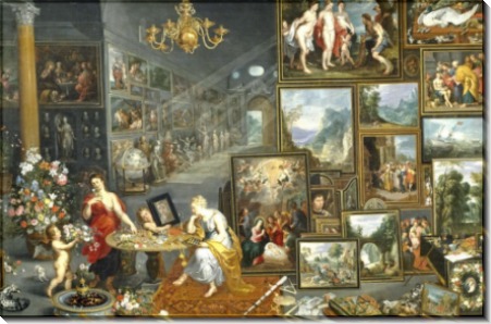 Аллегория зрение и обоняние, 1620 - Брейгель, Ян (Старший)