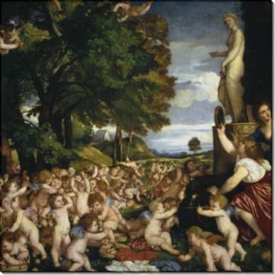 Поклонение Венере - Тициан Вечеллио